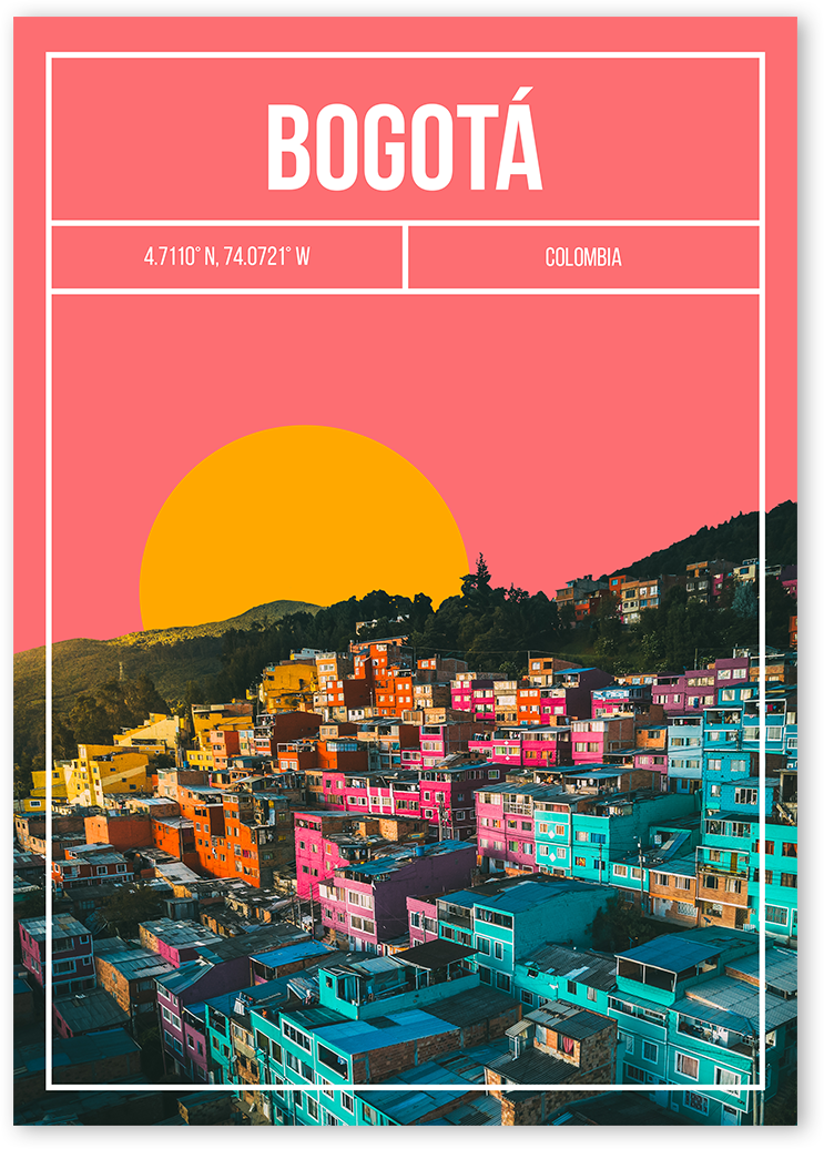 Bogota Art Print | MMart