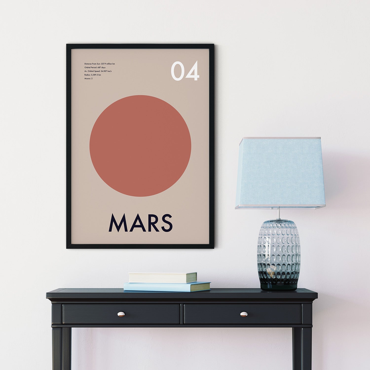 Craze of Month | Planet Mars Art Print