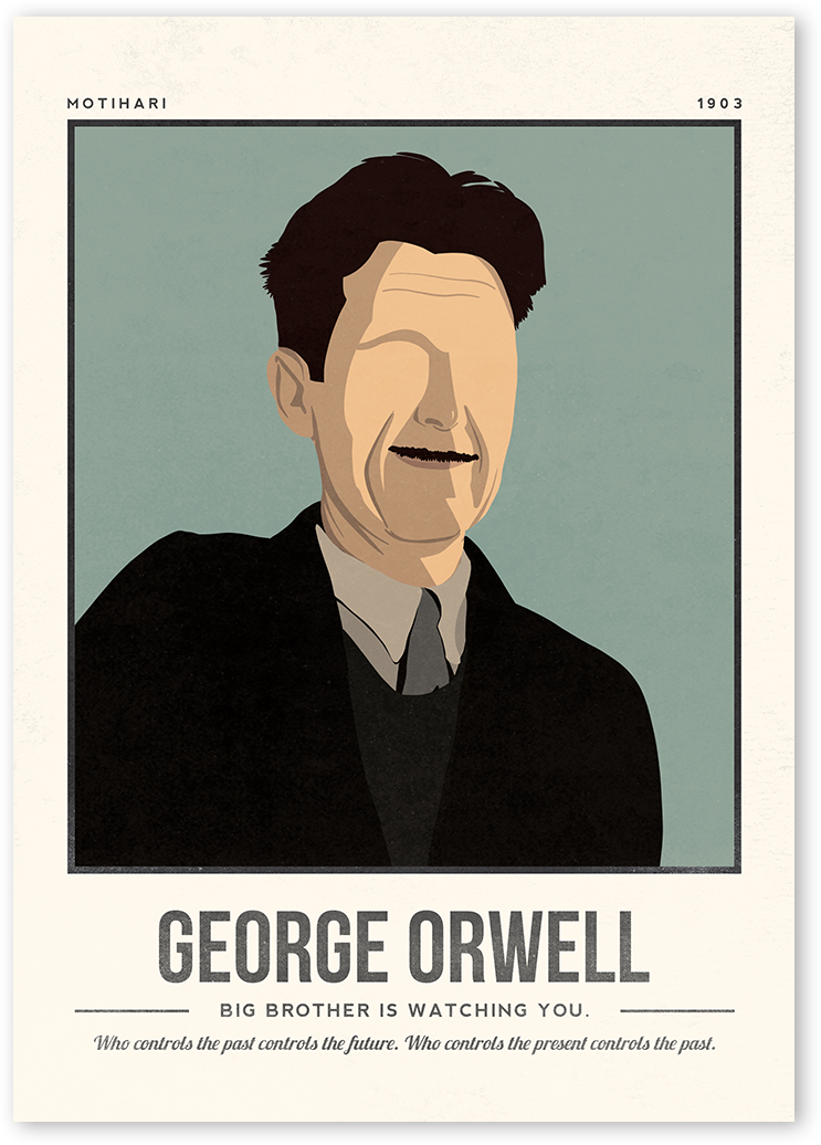 George Orwell Art Print