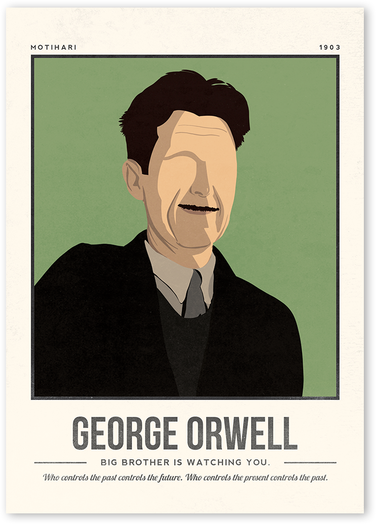 George Orwell Art Print