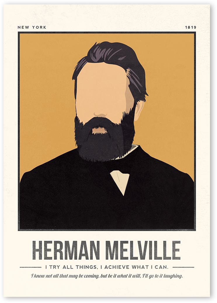 Herman Melville Art Print