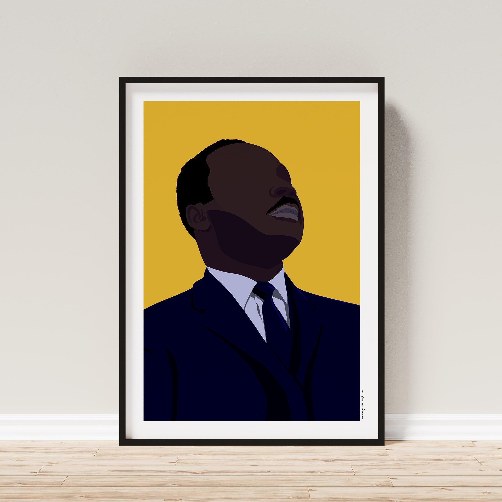 Martin Luther King Jr Art Print