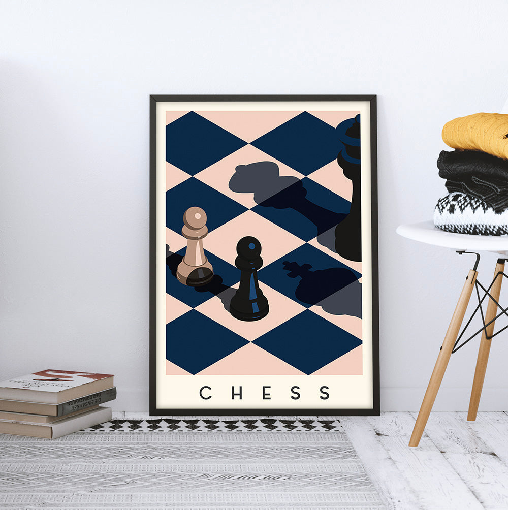 Chess Art Print