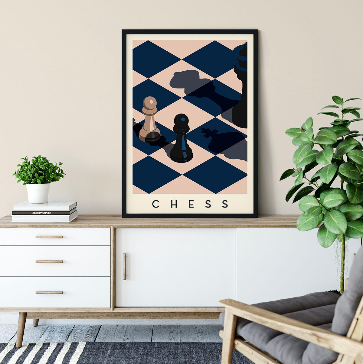 Chess Art Print