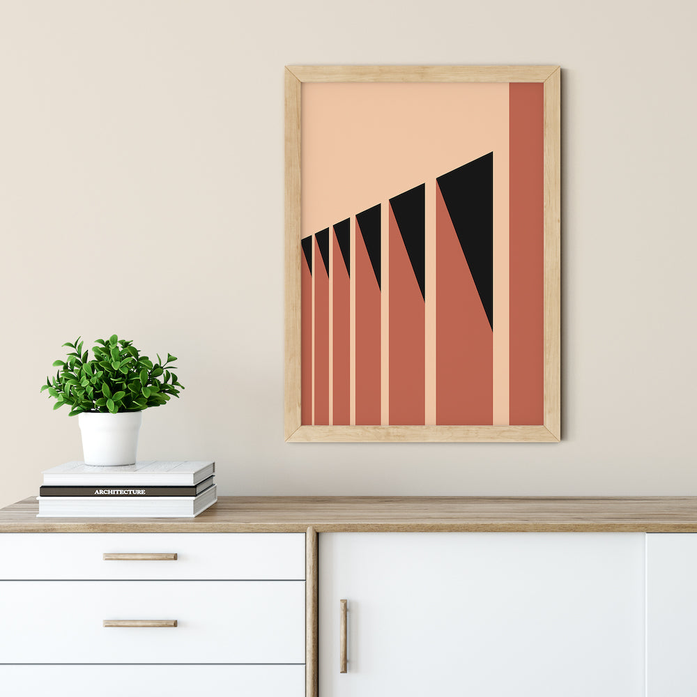 Bauhaus Architecture: Sunset | Art Print No.001