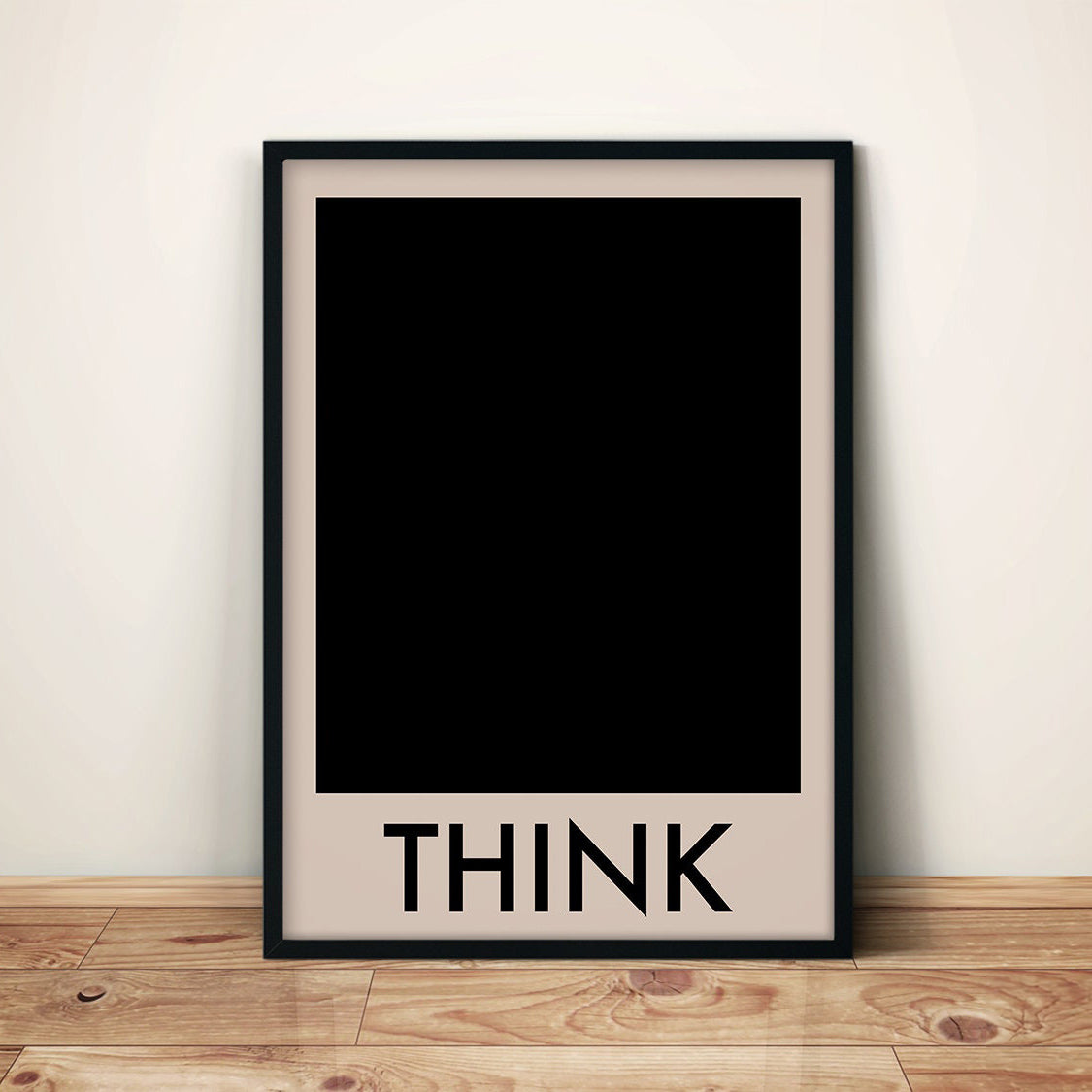 Think Black Art Print