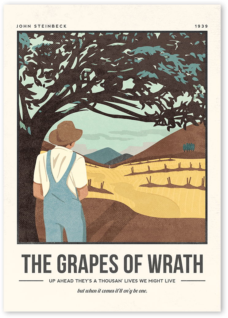 The Grapes of Wrath Art Print