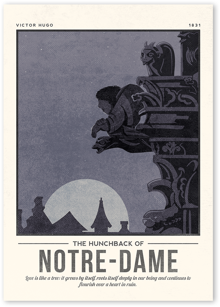 The Hunchback of Notre Dame Art Print