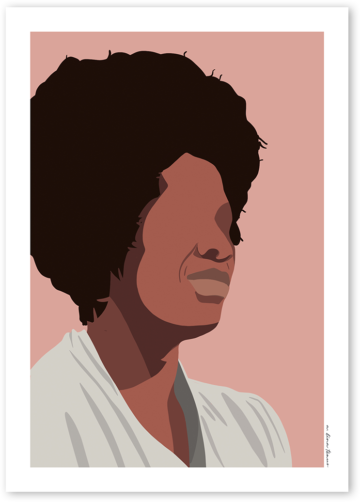 Toni Morrison Icons Art Print