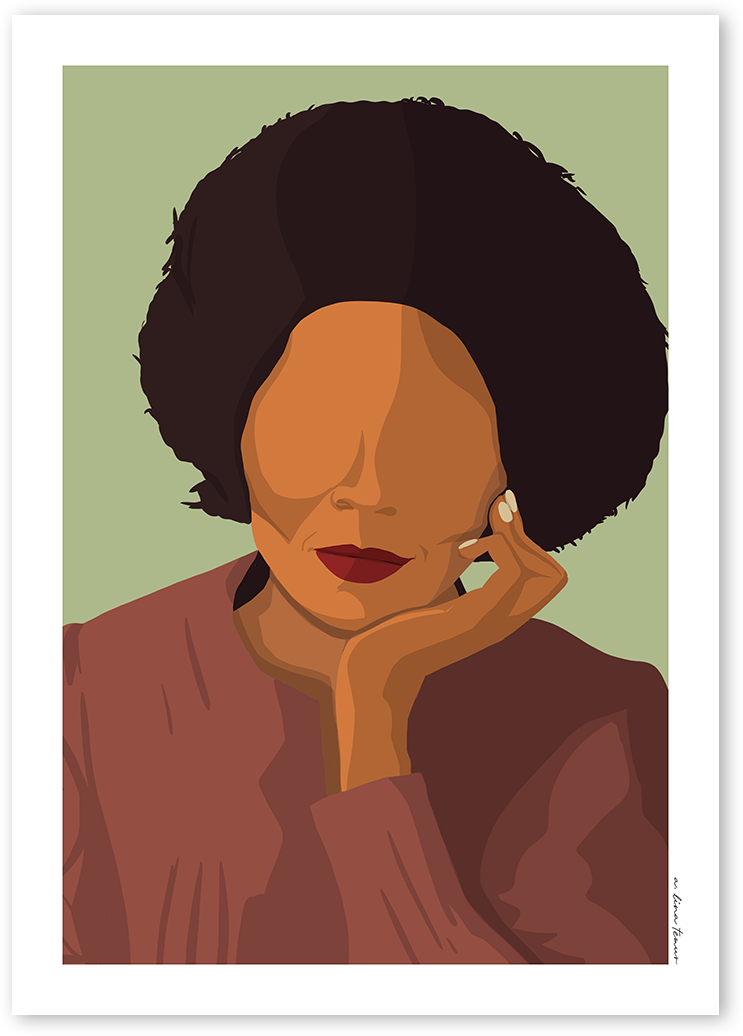 bell hooks Art Print