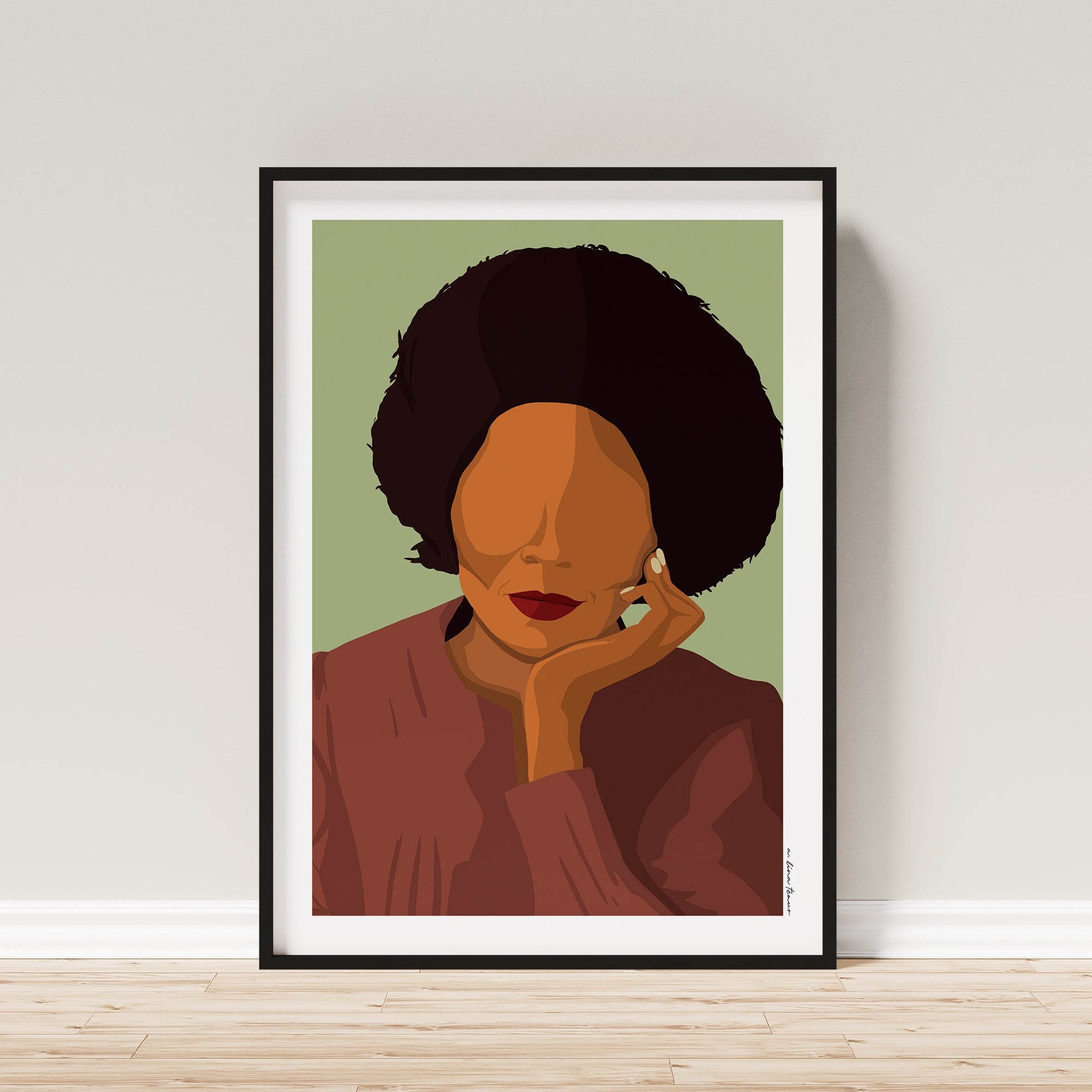 bell hooks Art Print