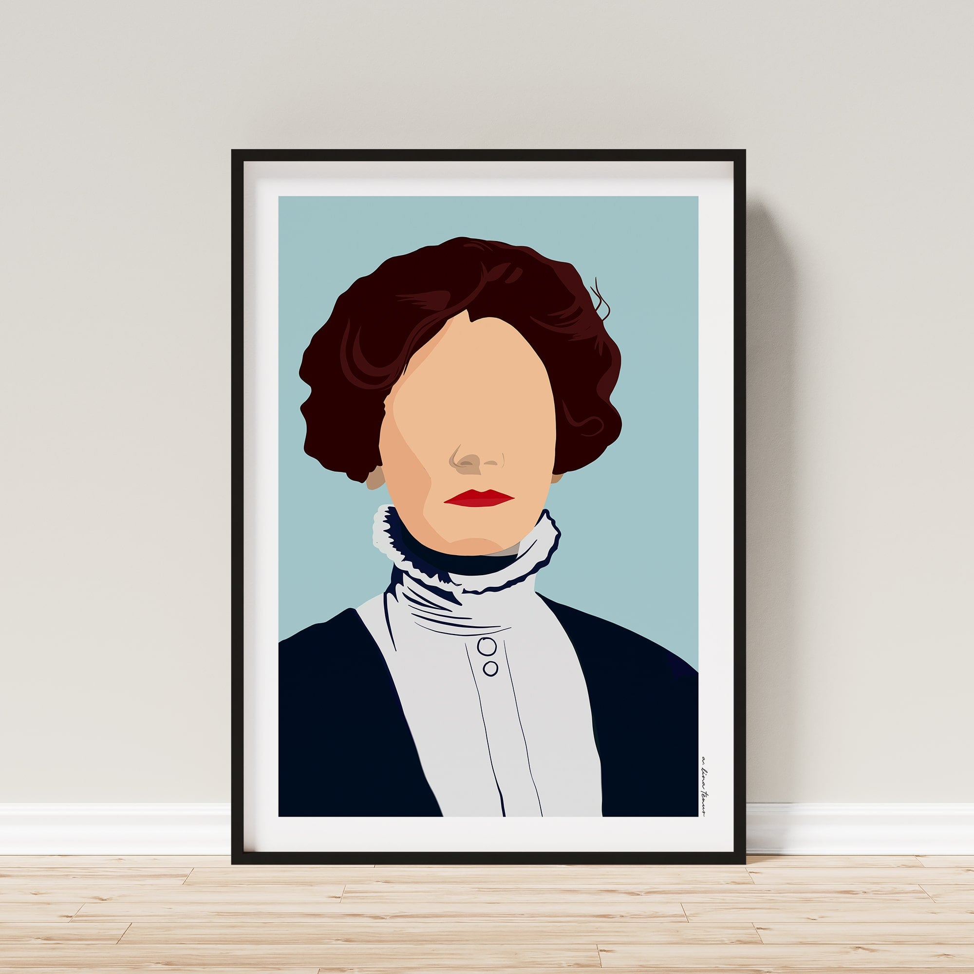 Emmeline Pankhurst Art Print