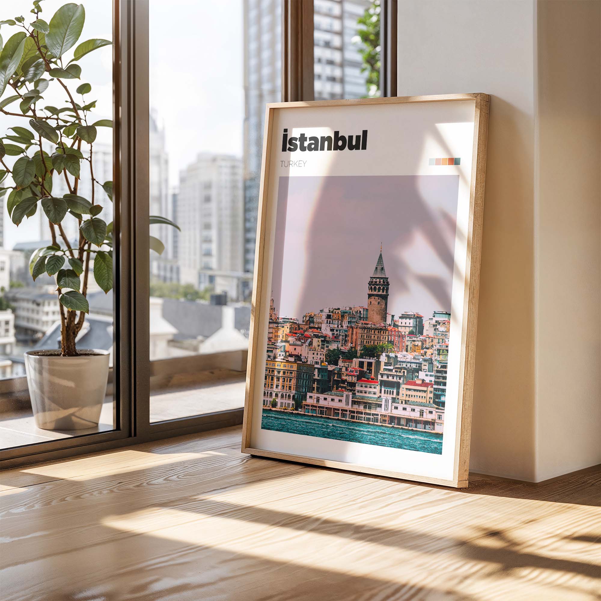 Istanbul Galata Art Print