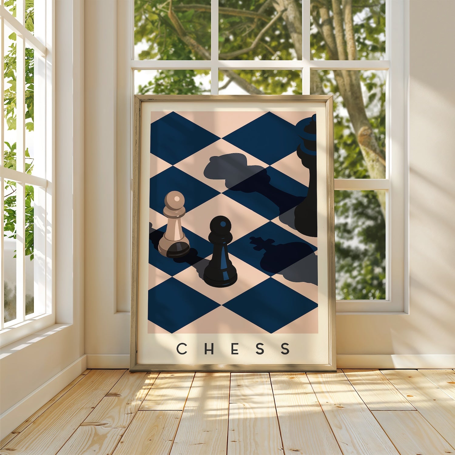 Chess Art Print