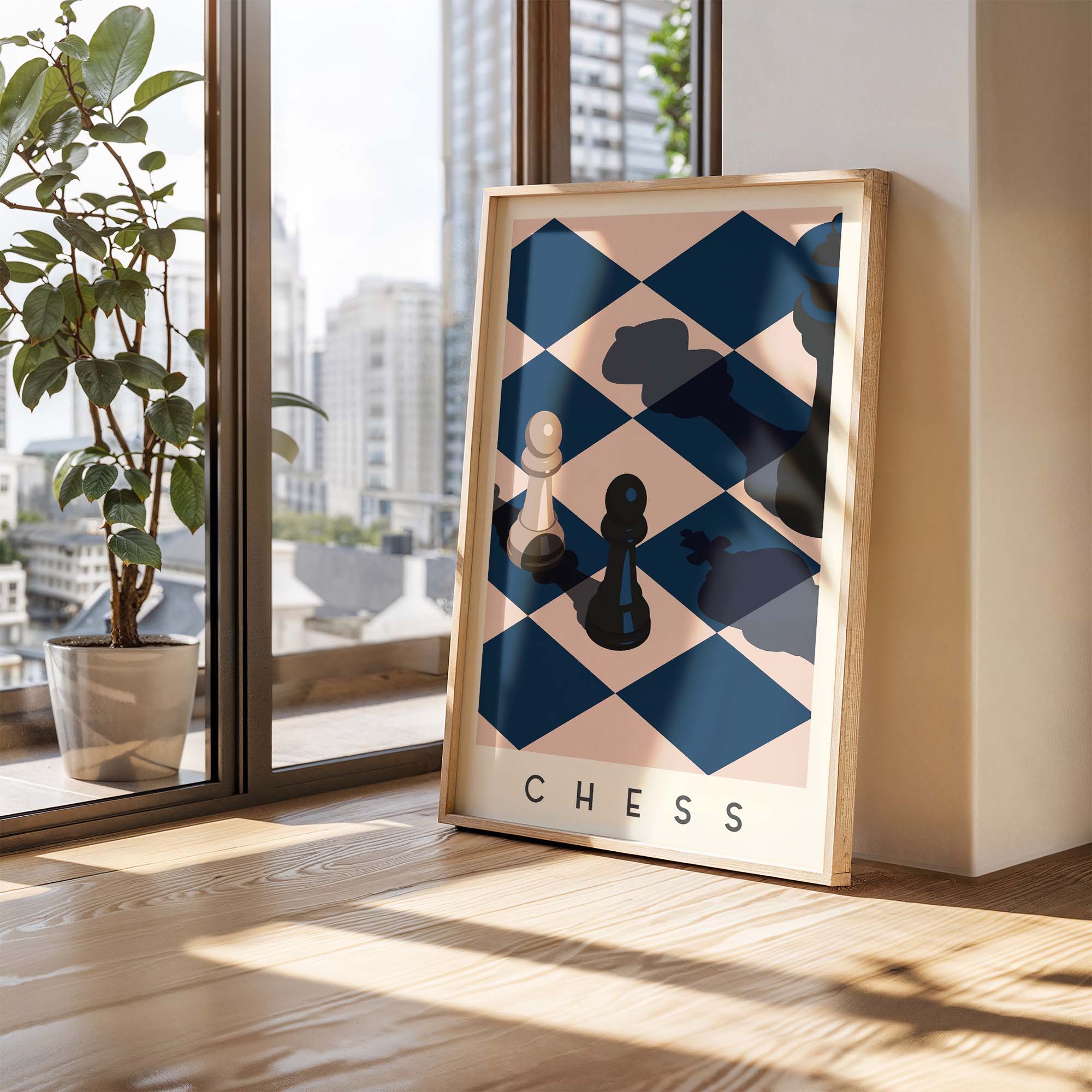 Chess Art Print