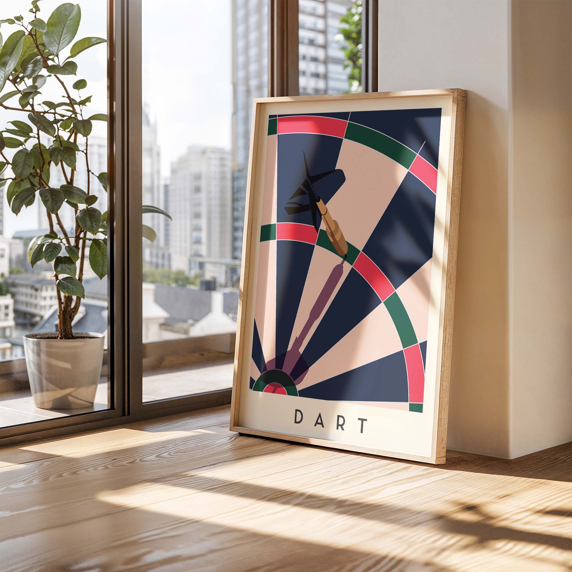 Dart Art Print