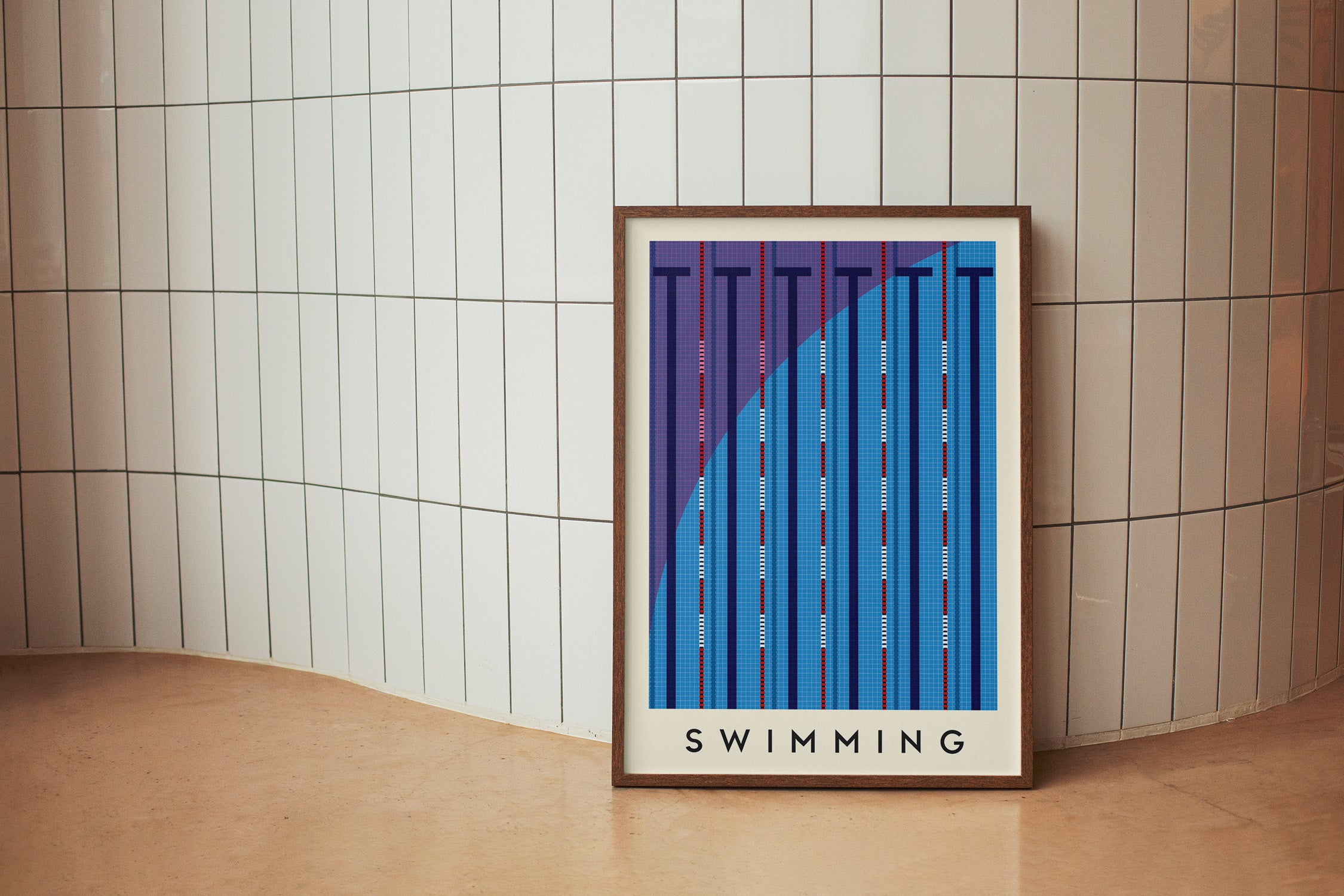 Swimming Art Print