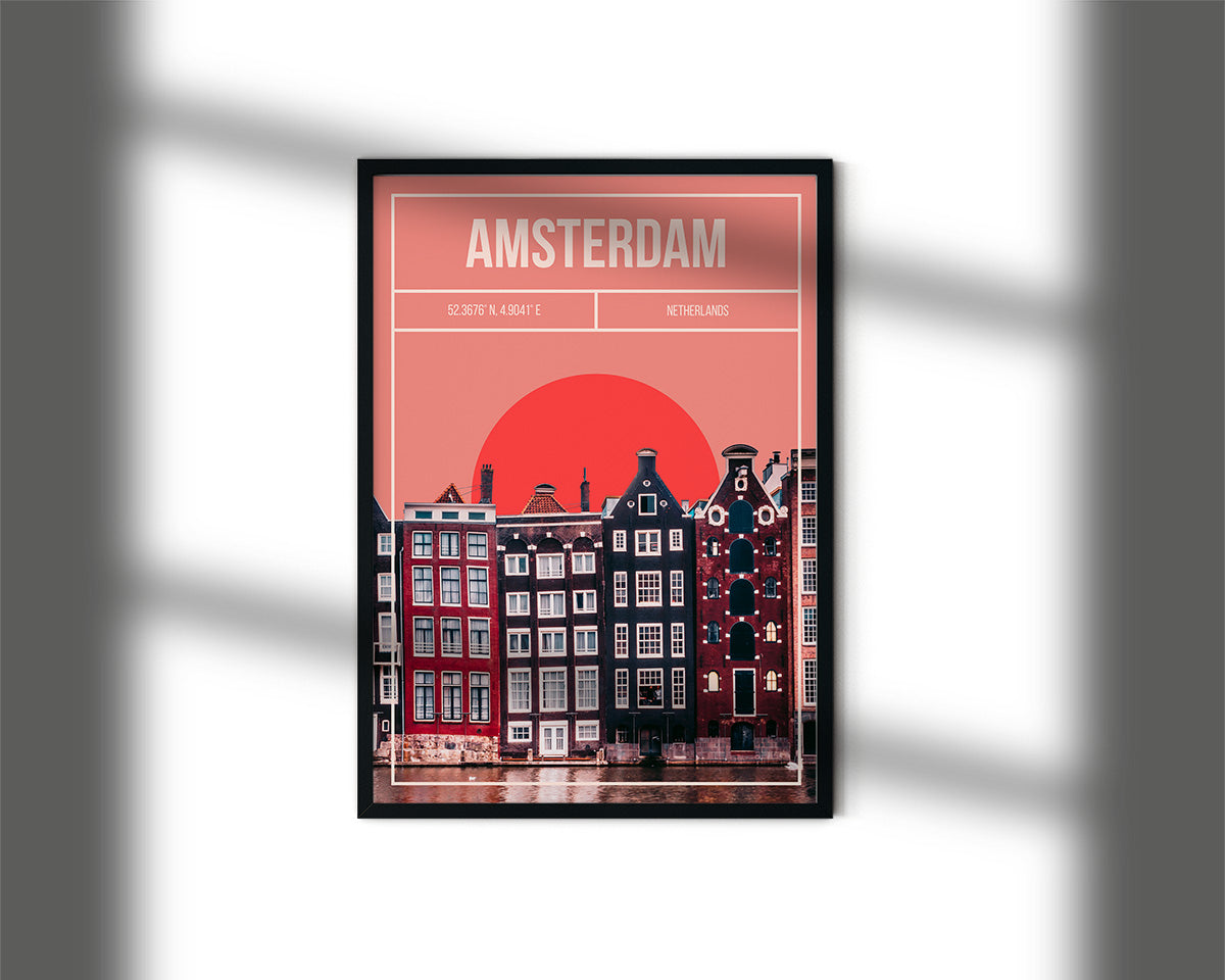 Amsterdam Art Print | MMart