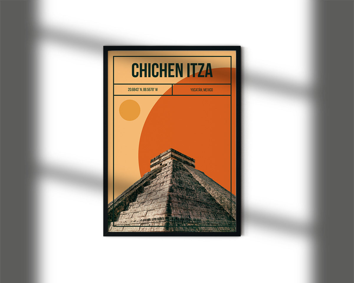 Chichen Itza Art Print | MMart