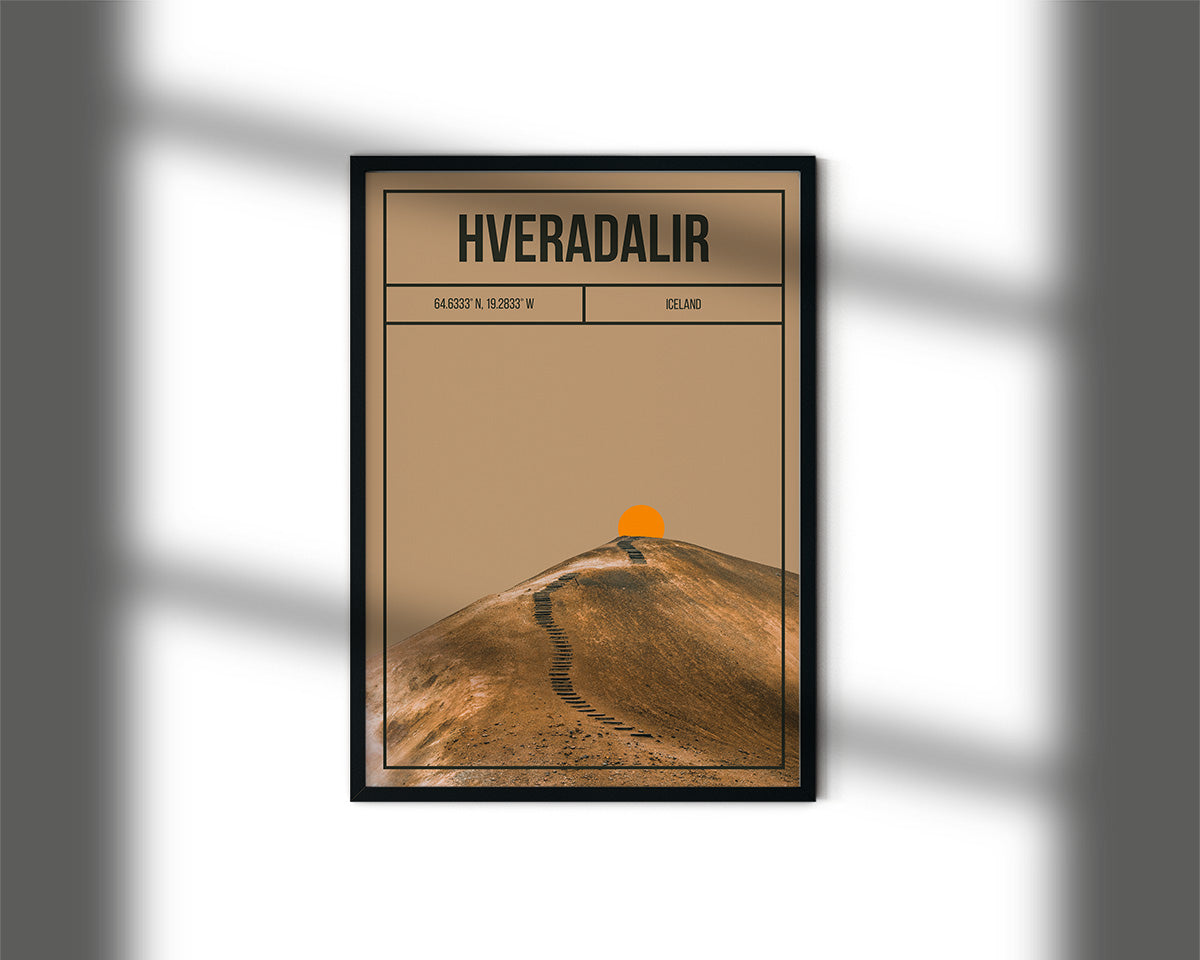 Hveradalir Art Print | MMart