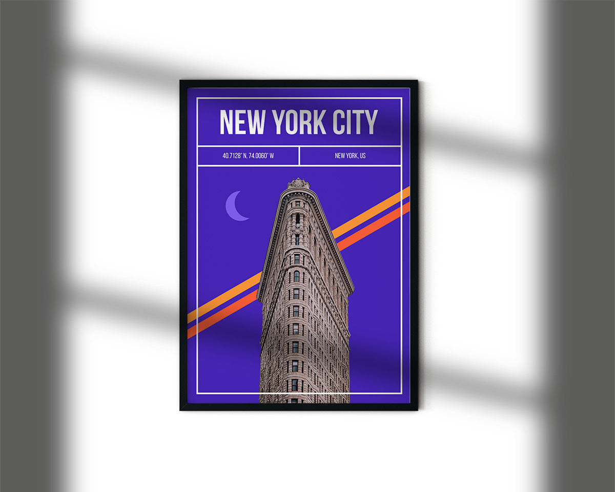 New York City Flatiron Building Art Print | MMart