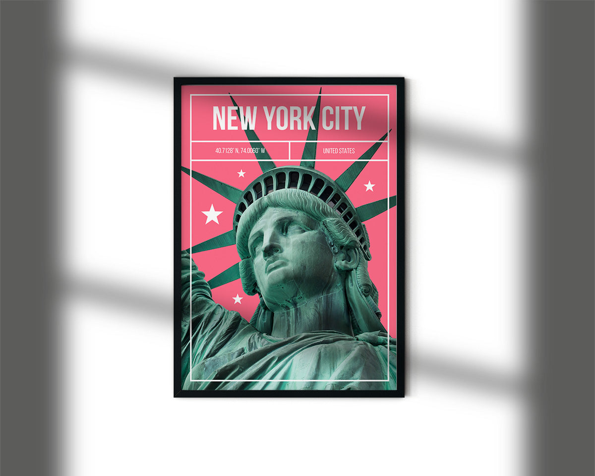 New York City Statue of Liberty Art Print | MMart