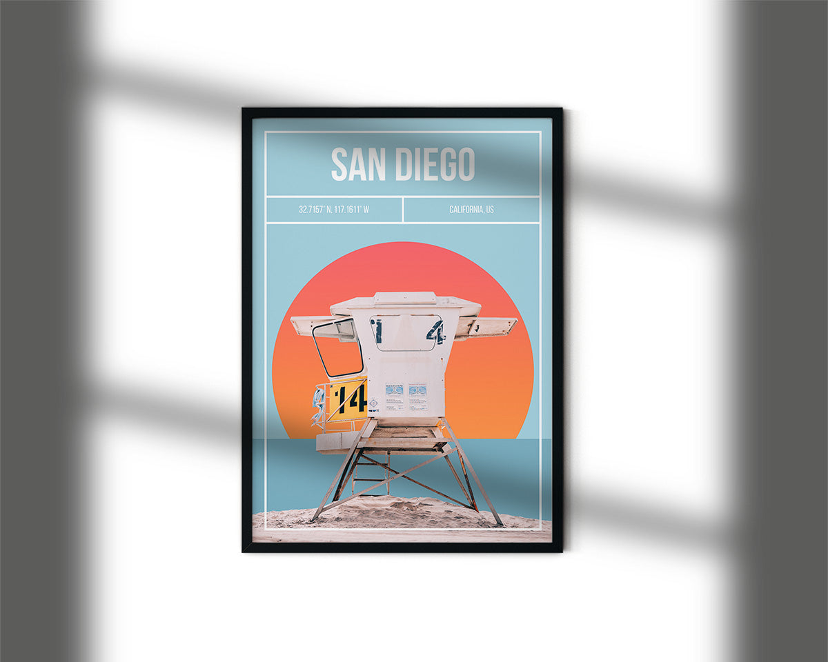 San Diego Art Print | MMart