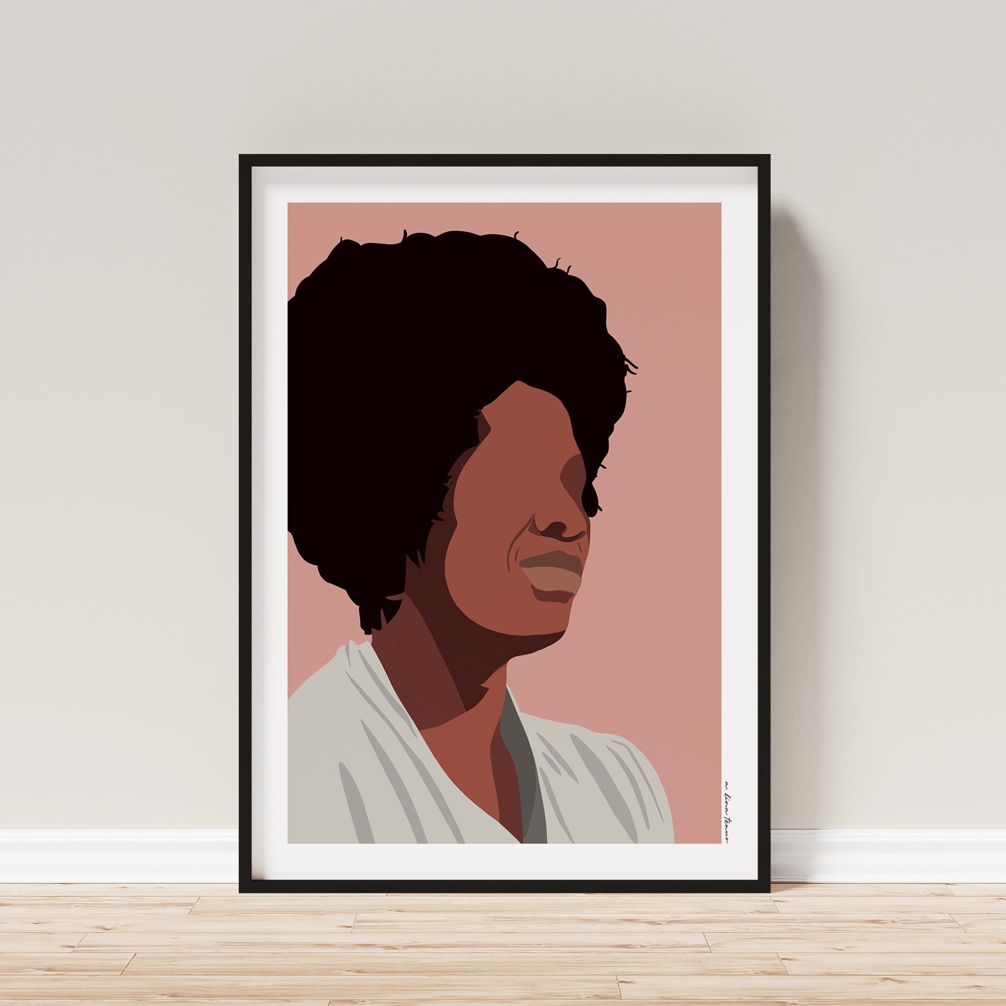 Toni Morrison Icons Art Print