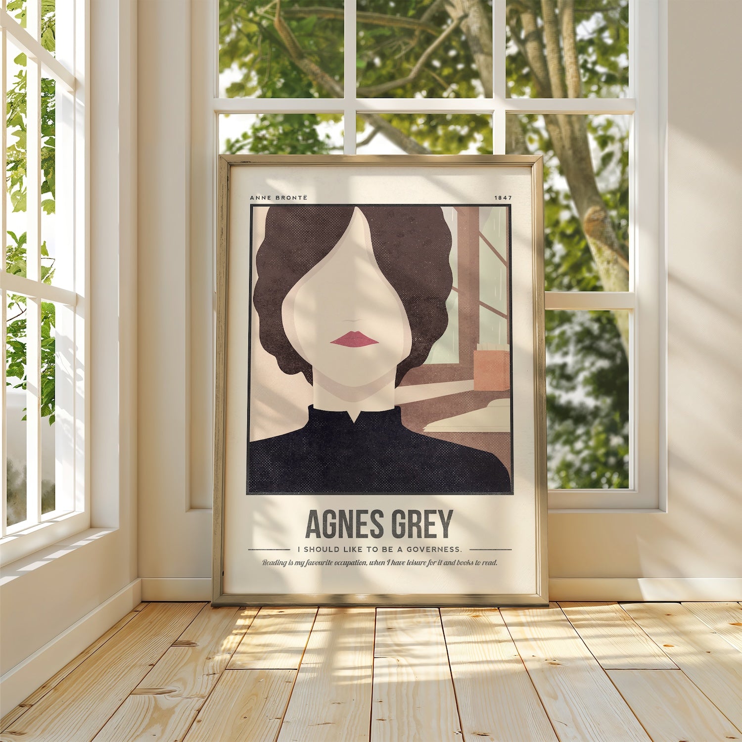 Agnes Grey Art Print