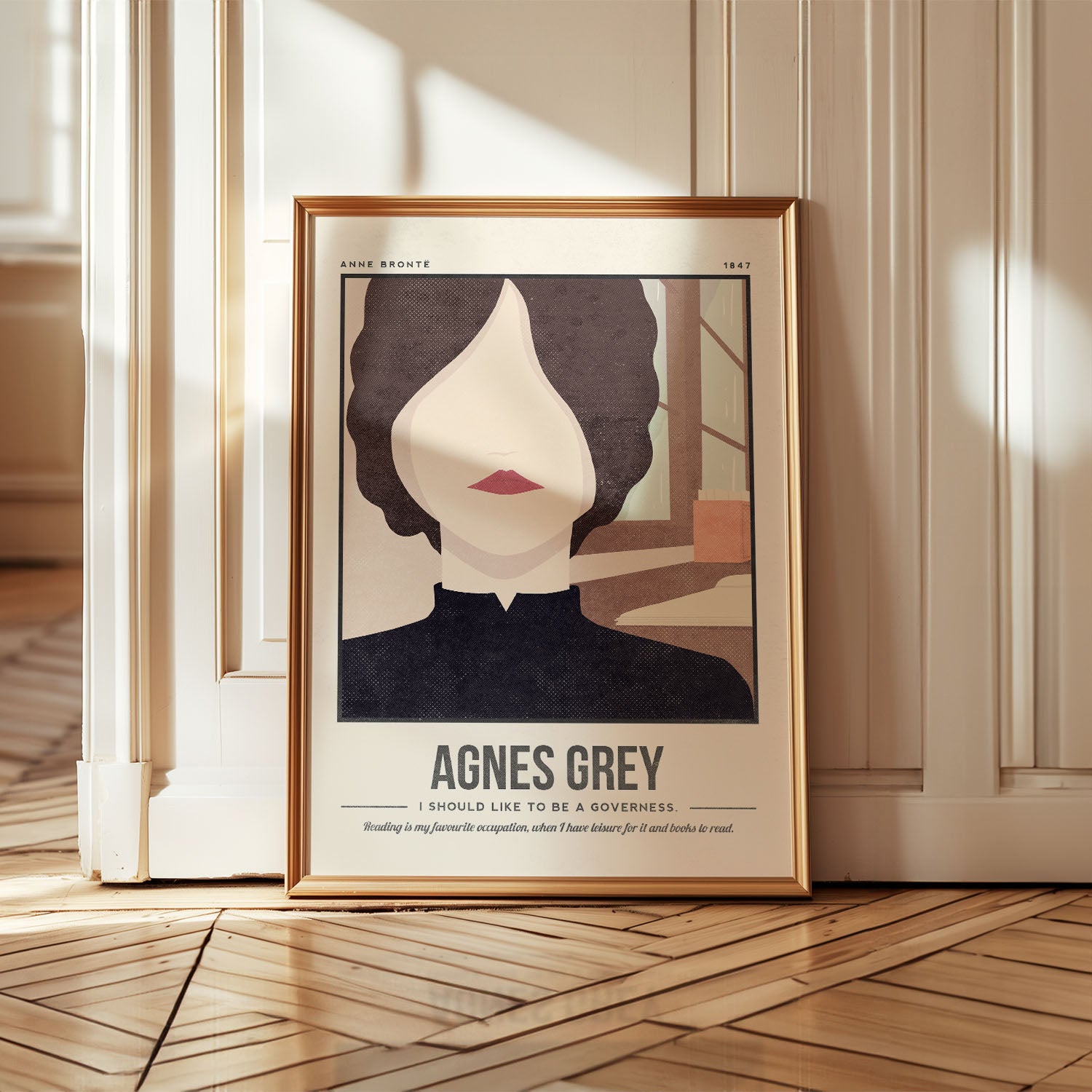 Agnes Grey Art Print