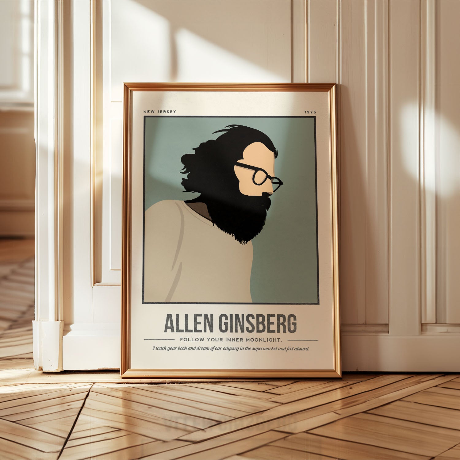 Allen Ginsberg Art Print