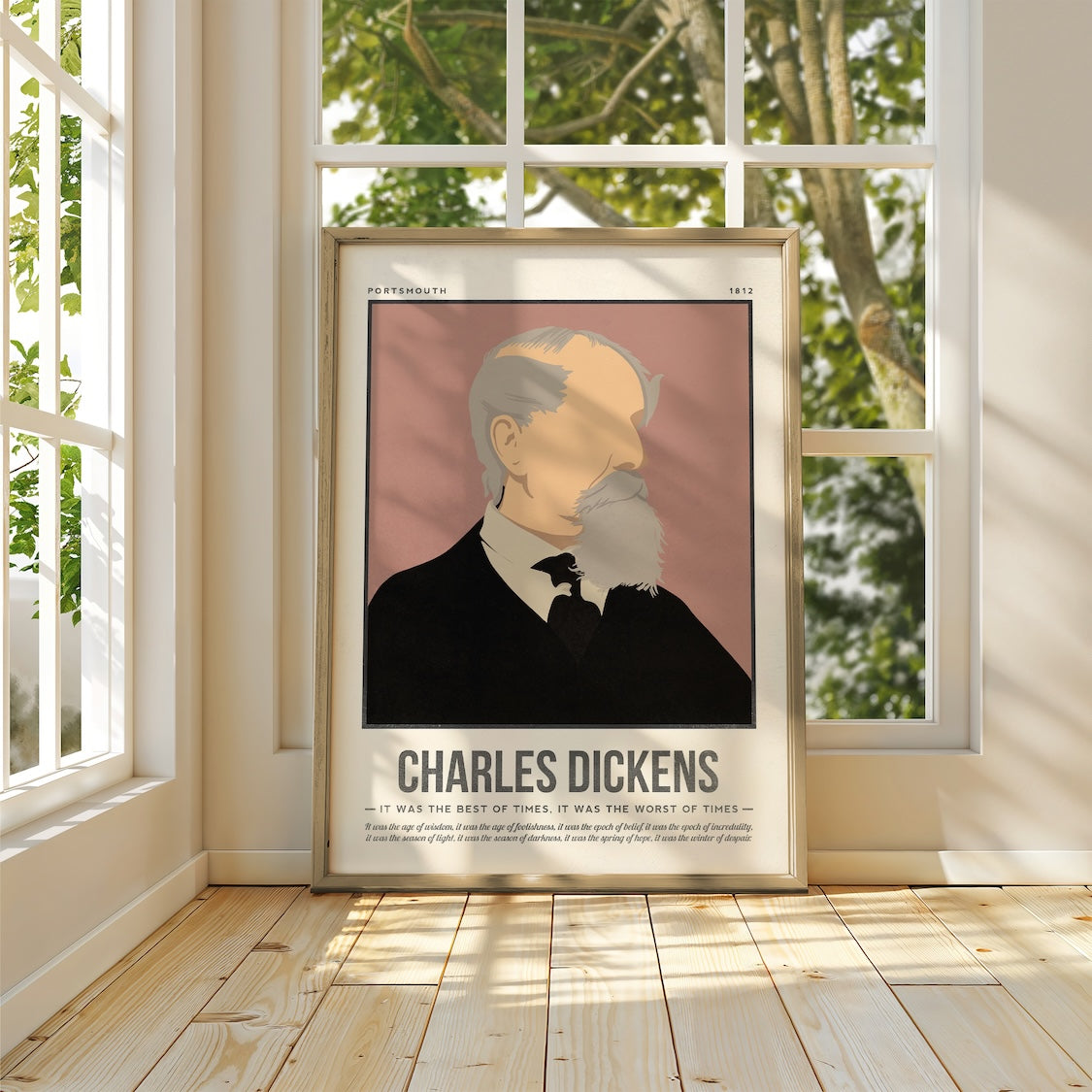 Charles Dickens Art Print