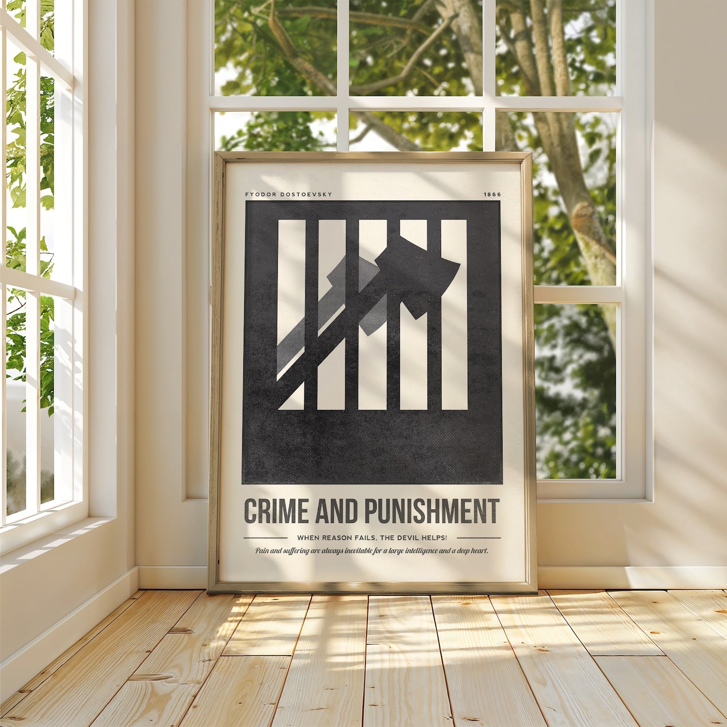 Crime and Punishment Art Print