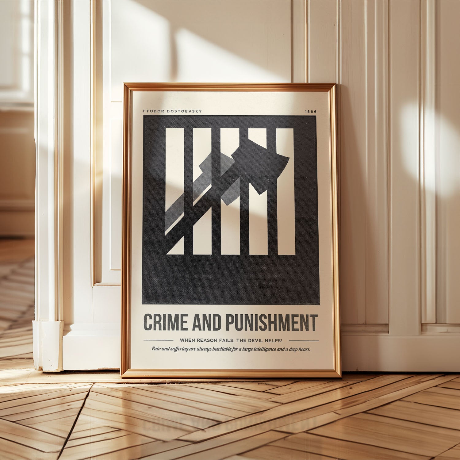 Crime and Punishment Art Print