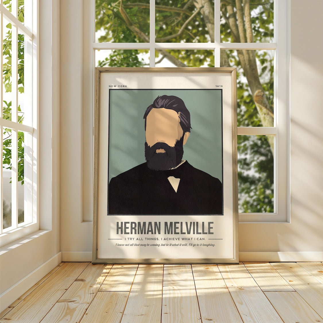 Herman Melville Art Print