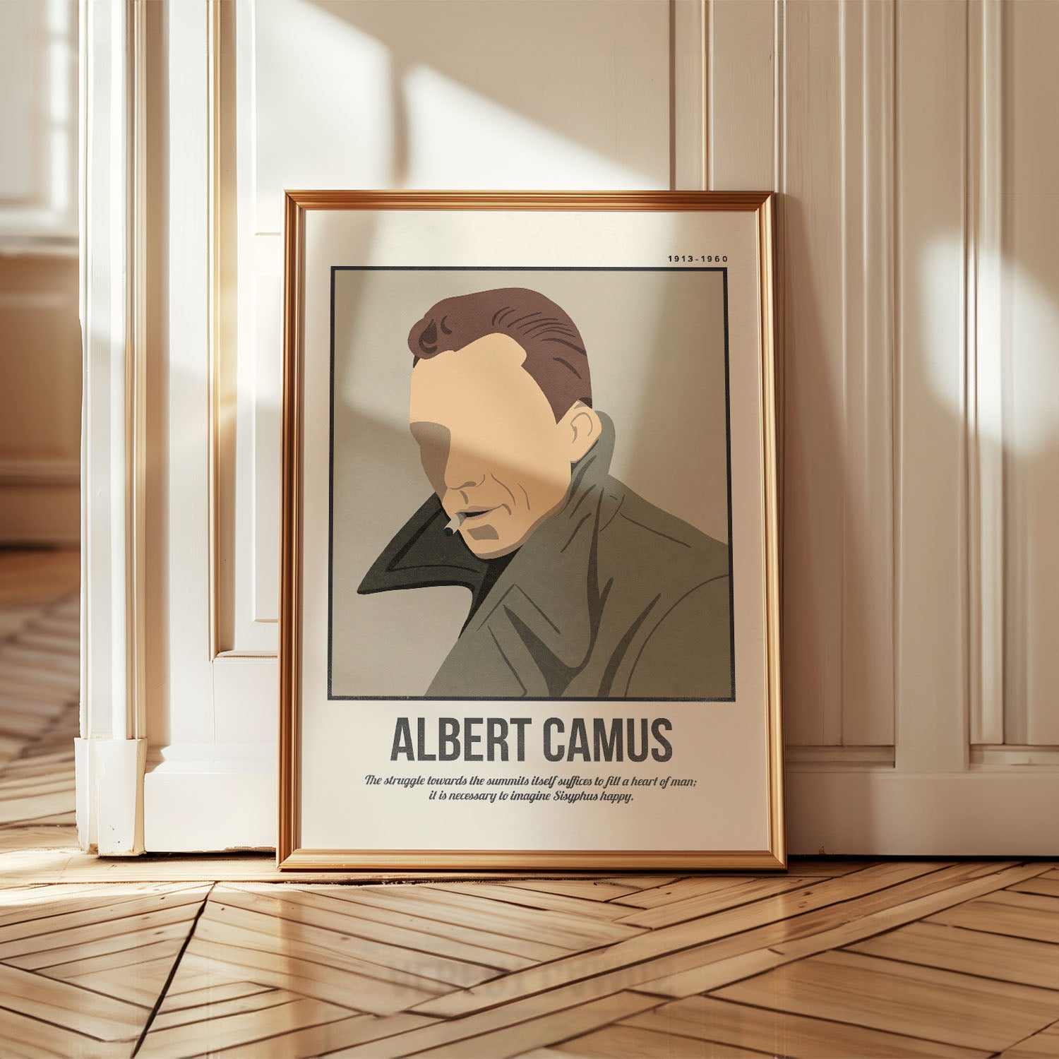 Albert Camus Art Print