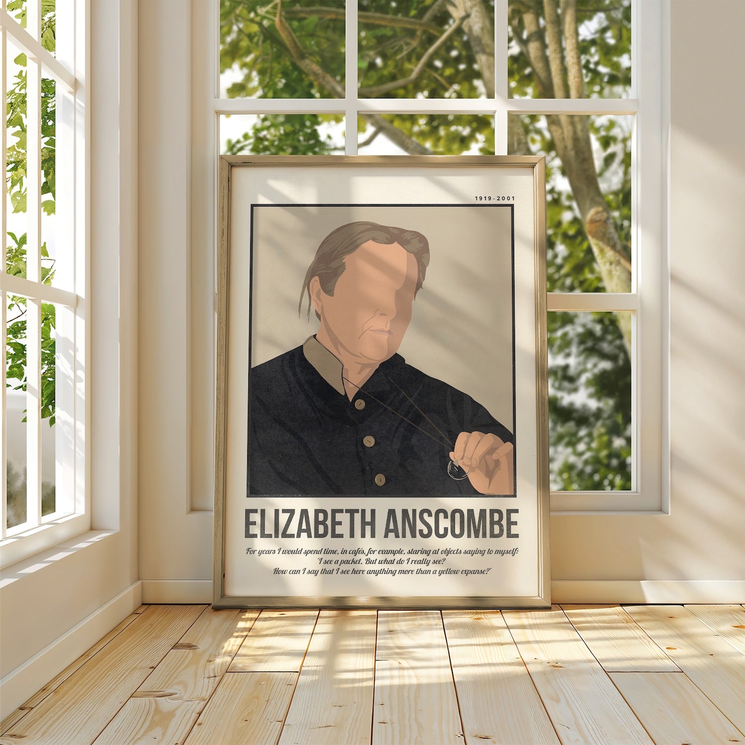 Elizabeth Margaret Anscombe Art Print