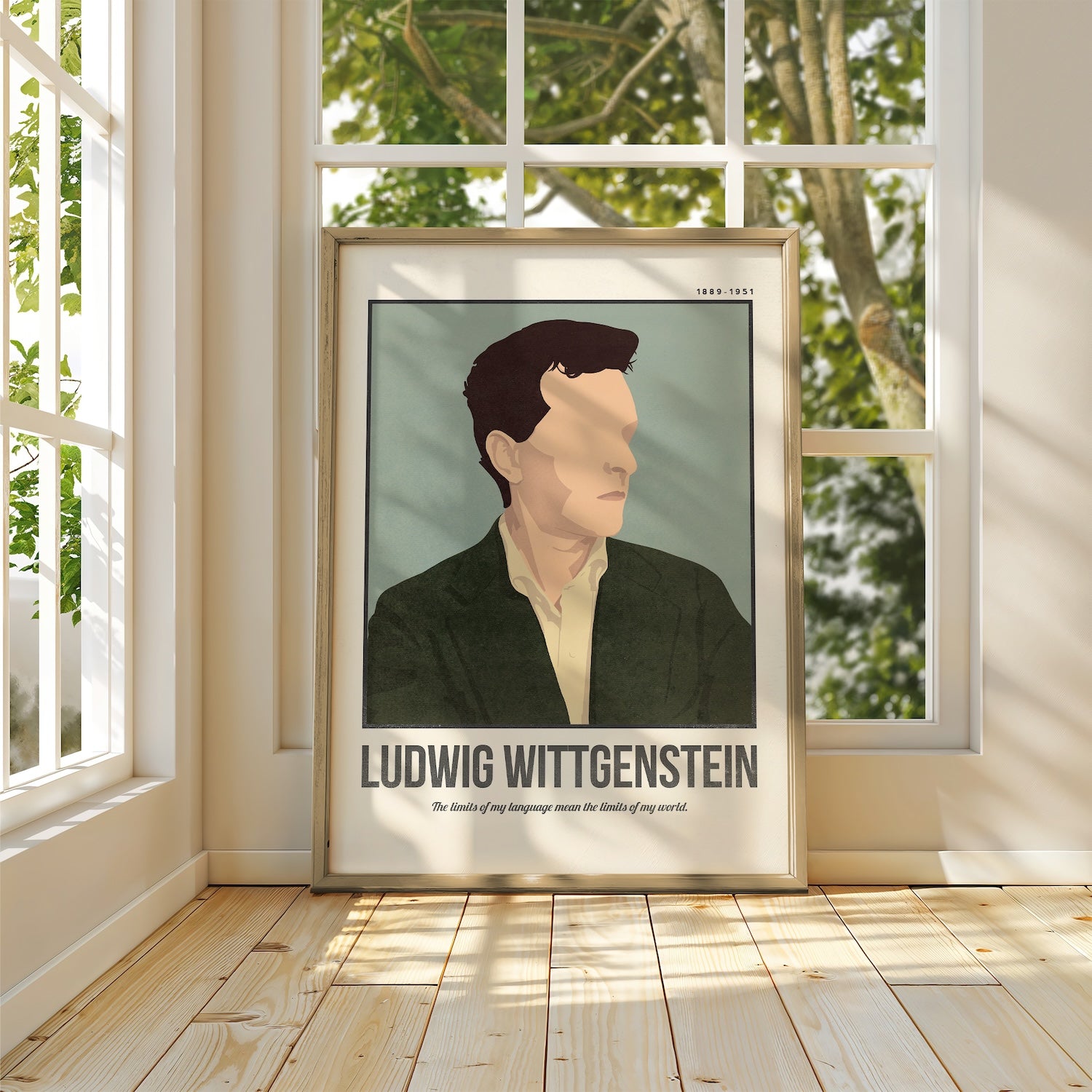 Ludwig Wittgenstein Art Print