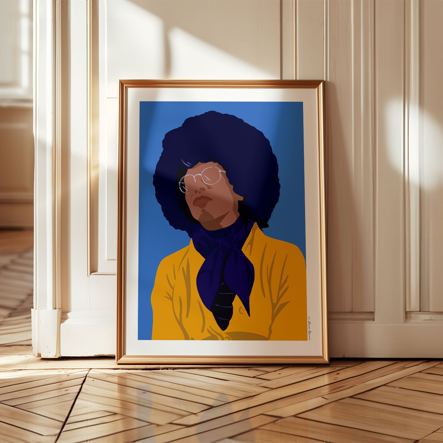 Angela Davis Art Print