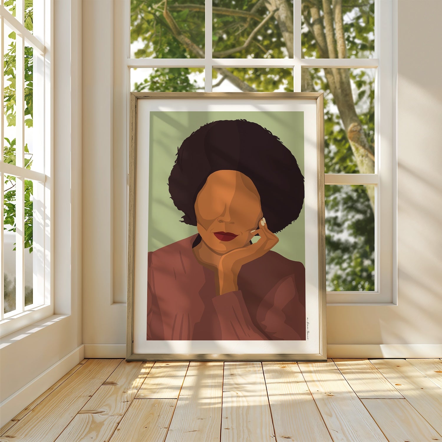 bell hooks Art Print