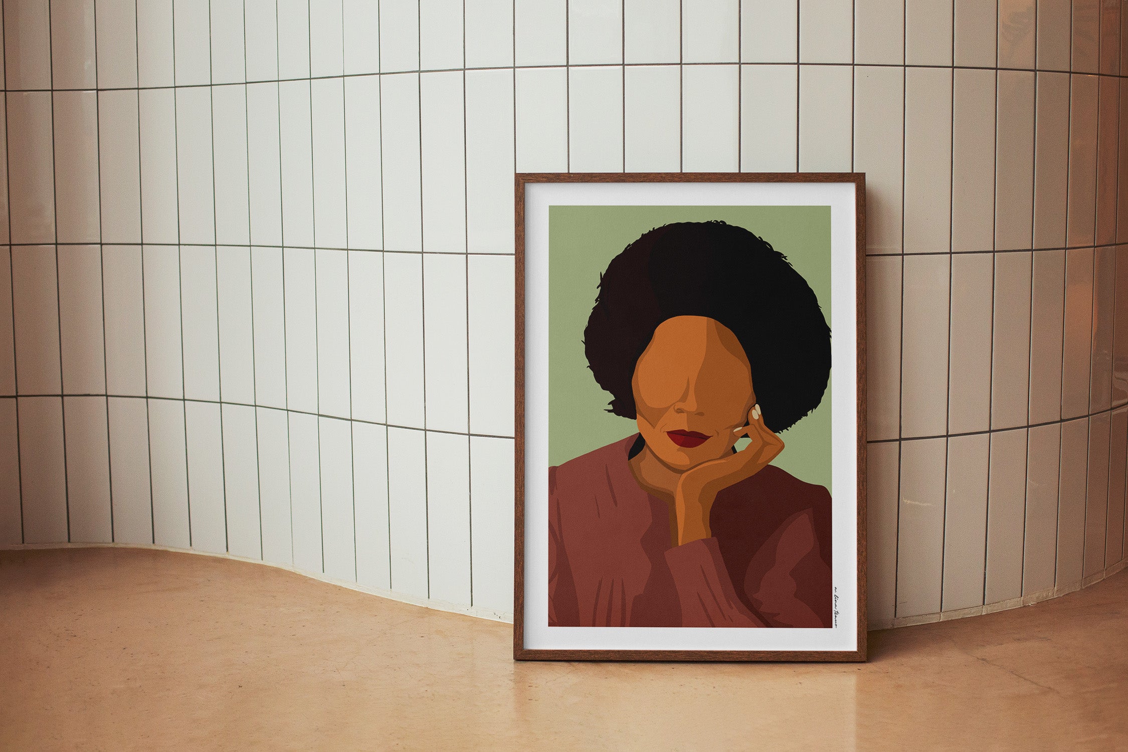 bell hooks Art Print