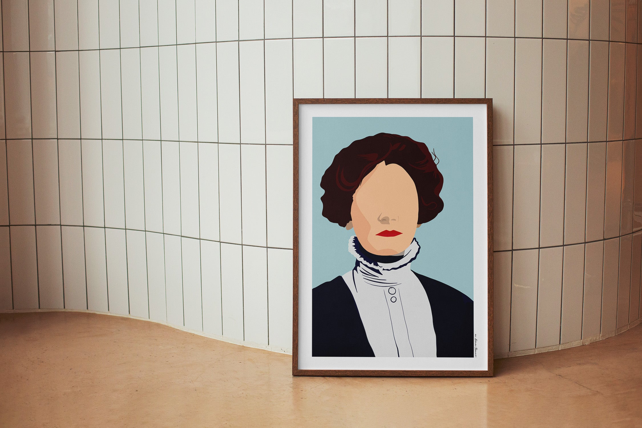 Emmeline Pankhurst Art Print